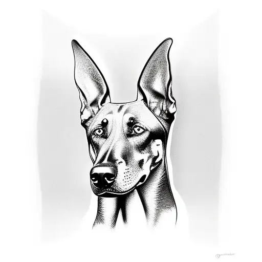 Dog Doberman