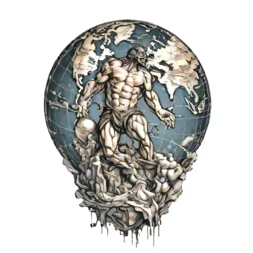 Atlas Holding The World Up