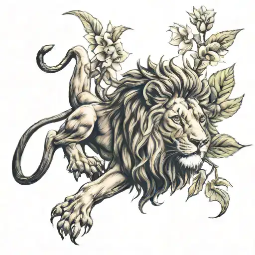 Scorpion Virgo Olive Branch Lion