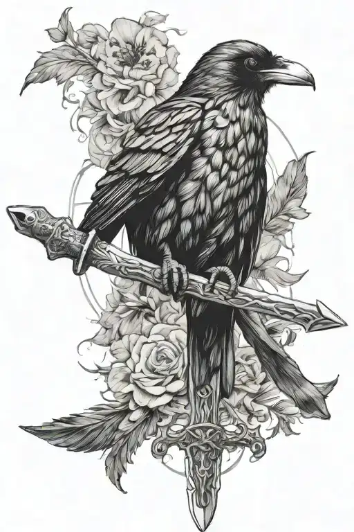 Crow And Sword
