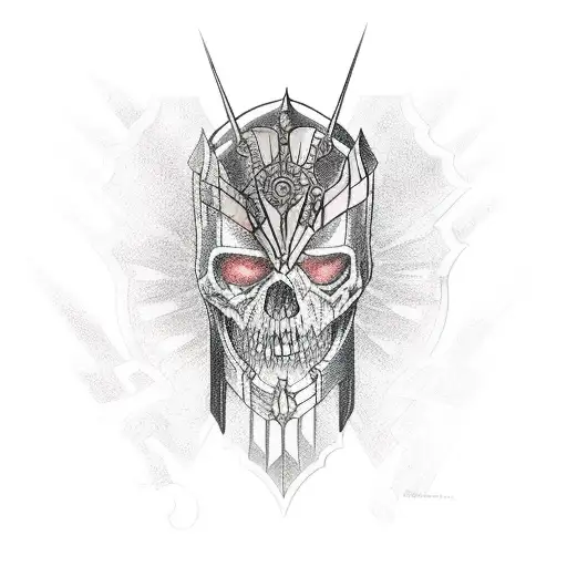 Gothic Armor Mad From Stained Glass