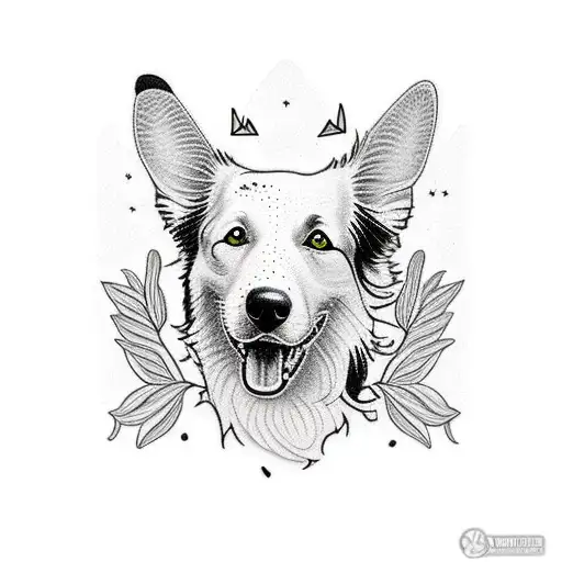 Border Collie Camping