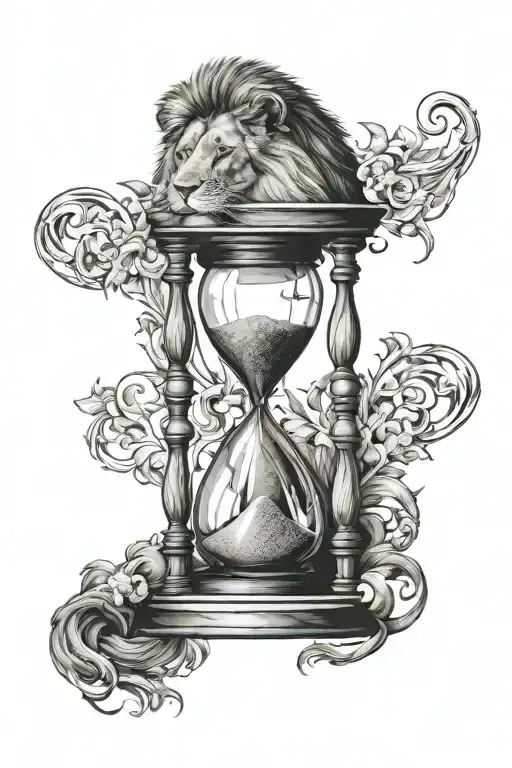 Hourglass Lion