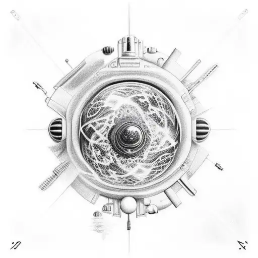 Detailed Draw About Space