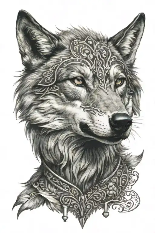 Turkish Wolf Head