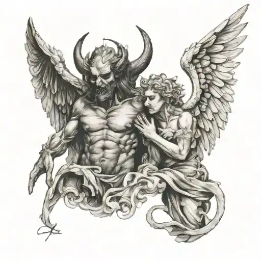Demon And Angel Fucking
