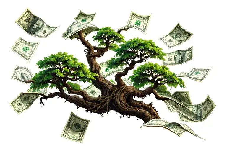 Money Tree With Faithful
