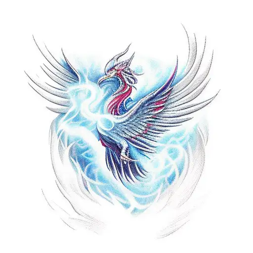 Phoenix Rising From Ashes