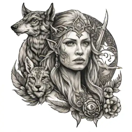Freya Norse Goddes