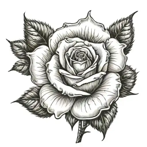 Rose With The Word Mother In Stem Rose