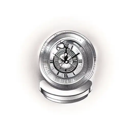 Kid Climbing Stairs Into Clock