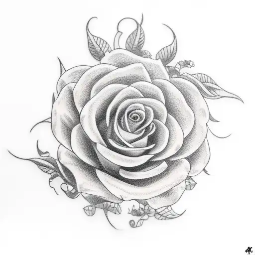 A Snake In The Flowers