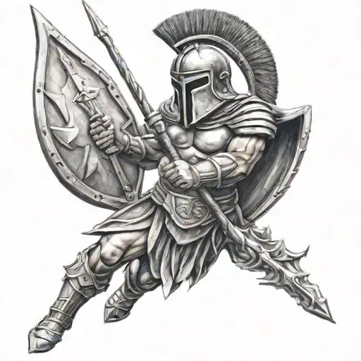 Spartan Holding Spear