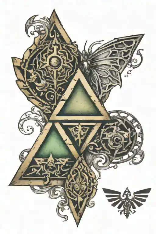 Zelda Triforce Symbol