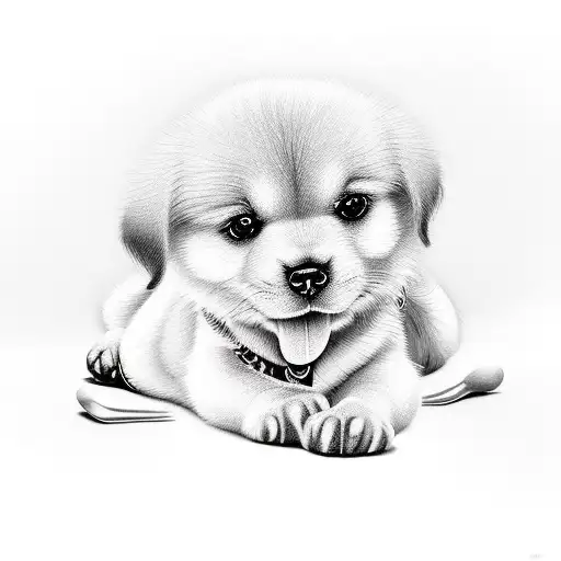 A Cute Indian Dog Sitting With 2 Legs