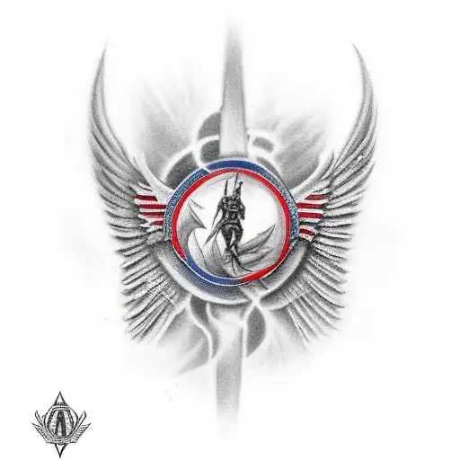 Warrior Angels With Names Below