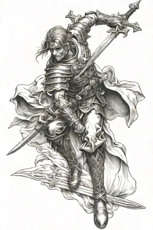 Angle Romania Sword Fighter