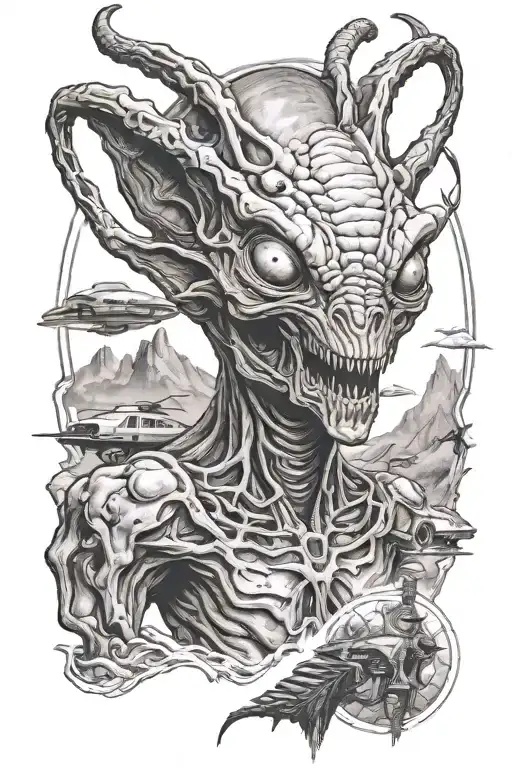 Alien And Wild West Highland White