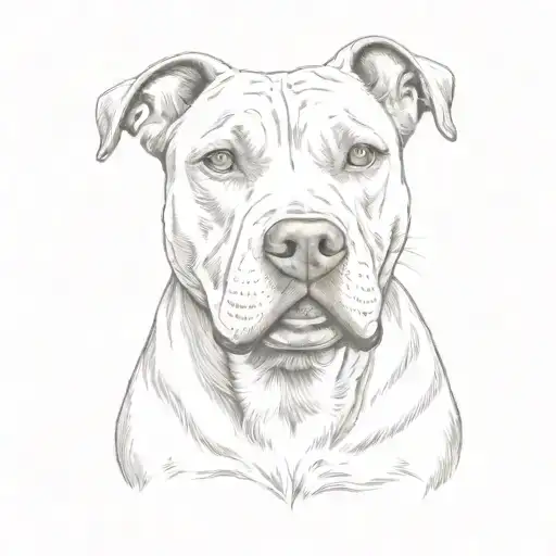 A Pit Bull Terrier