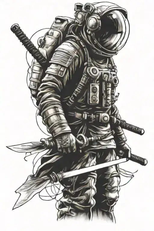 Astronaut Samurai