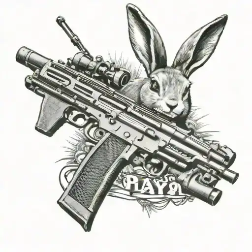 Playboy With A Sniper Riffle Gun