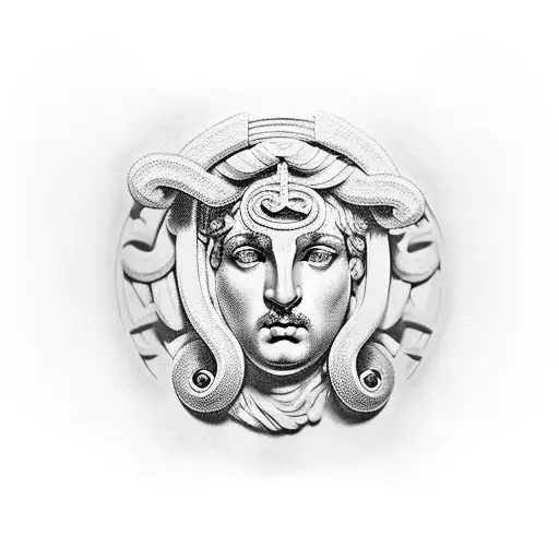 Greek Statue With Music