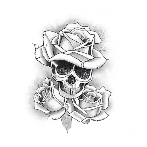 Music Skull Roses