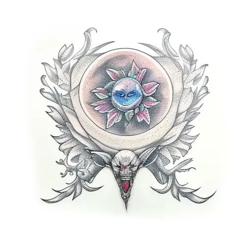 Harry Potter Flowers Moon