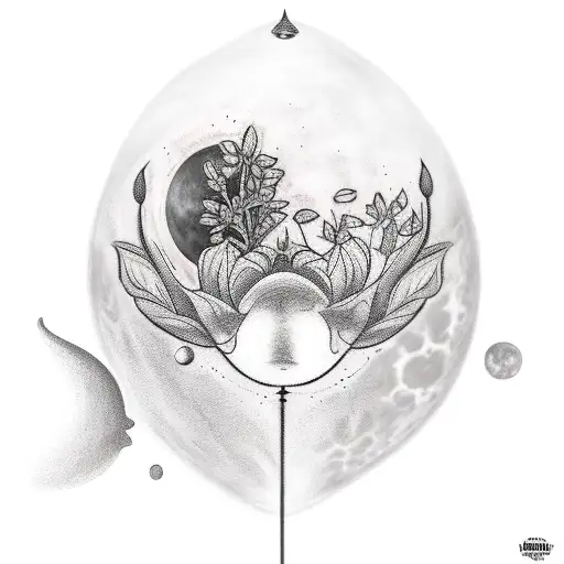 A Realistic Looking Picture Where Is The Moon And Lily