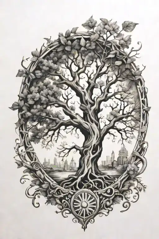 Tree Of Life Surrounded