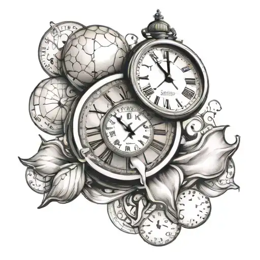 Clock And Bubble Gum