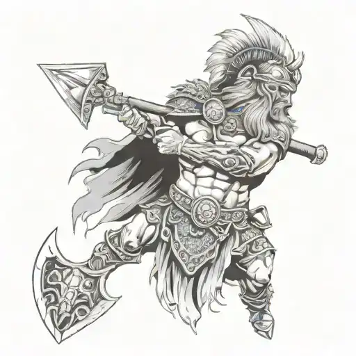 Valhalla War Axe Warrior