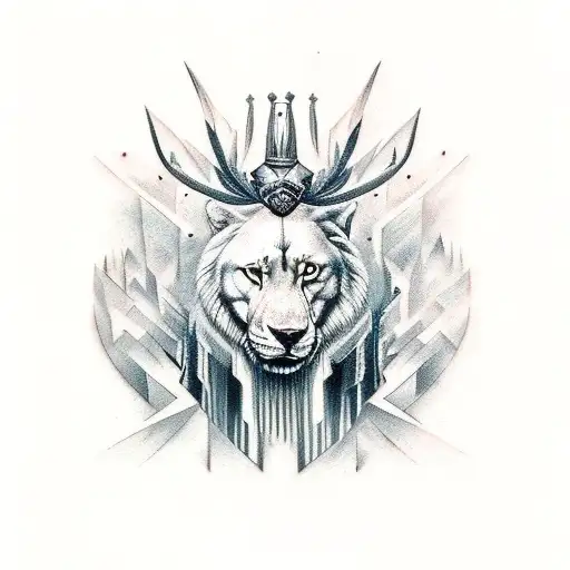 Warrior Forest Night