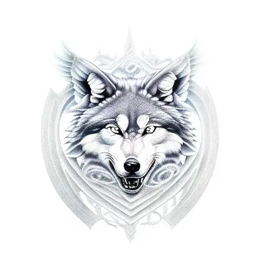 Meaningful Wolf Warrior Angel