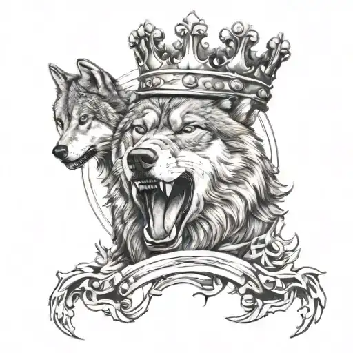 Wolf And Crown