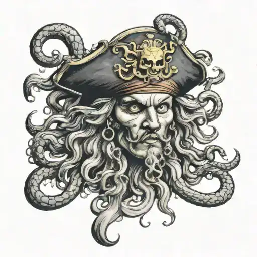 Pirate Medusa Head