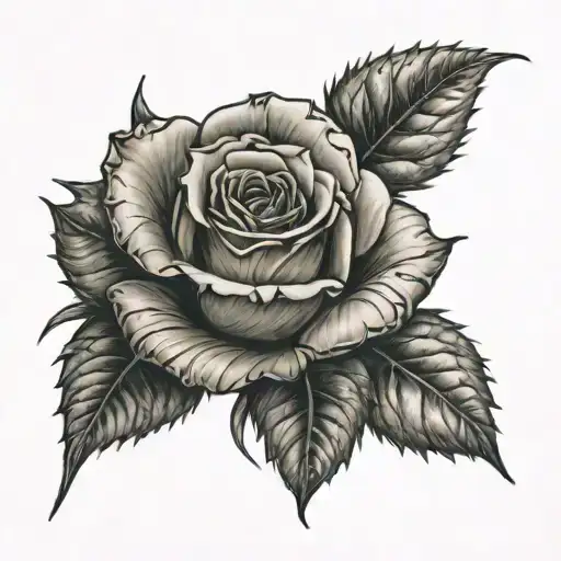 Rose With Thorns