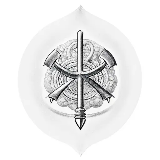 Sea Cancer With A Ukrainian Trident On The Shell