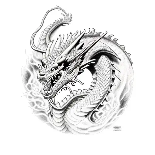 Dragon Who Blow Fire