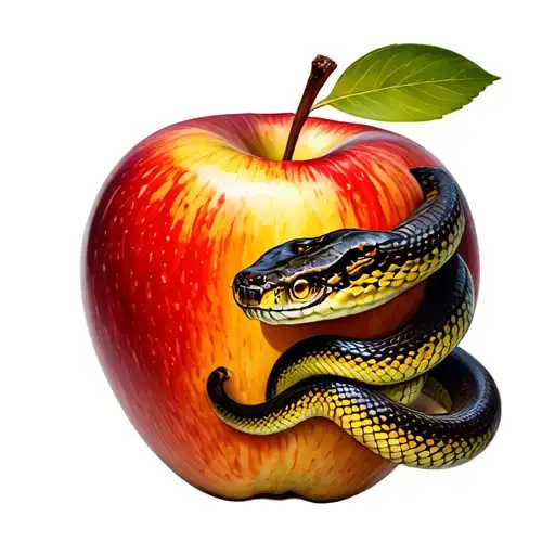 Apple And Snake