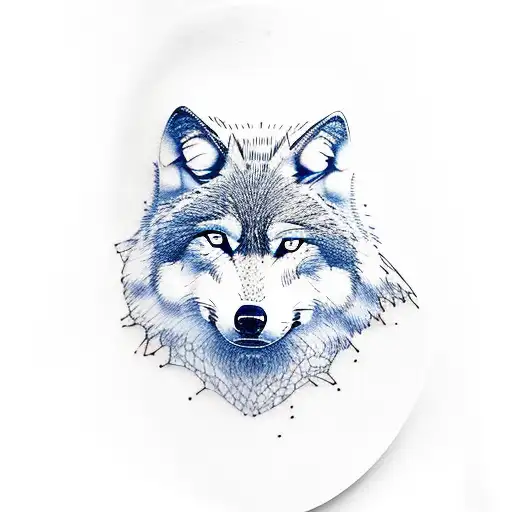 Wolf Mountains And Motorcycle