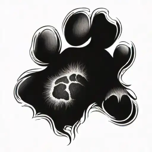 Dog Paw Print