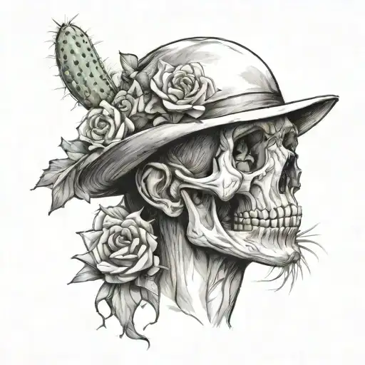 A Woman Who Is A Lover Of Skulent And Cactus