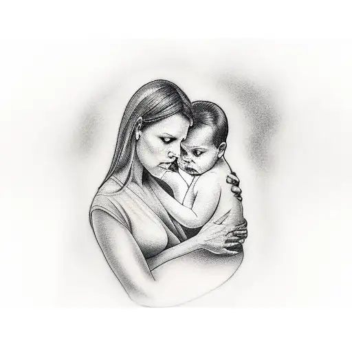 Breastfeeding Mother To A Son