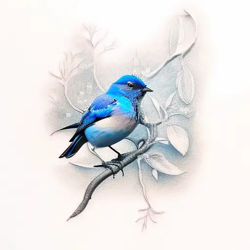 Blue Bird In My Heart Thats Wants To Get Out