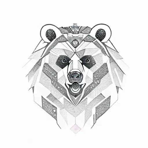 Russian Bear With Hohloma