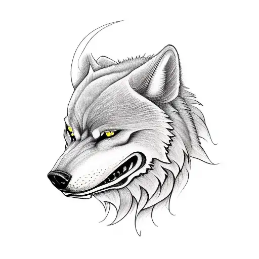 Fenrir Nordic Symbols