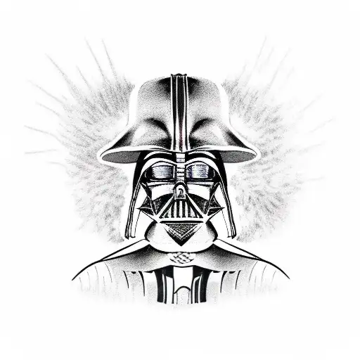 Hat Darth Vader On Fire