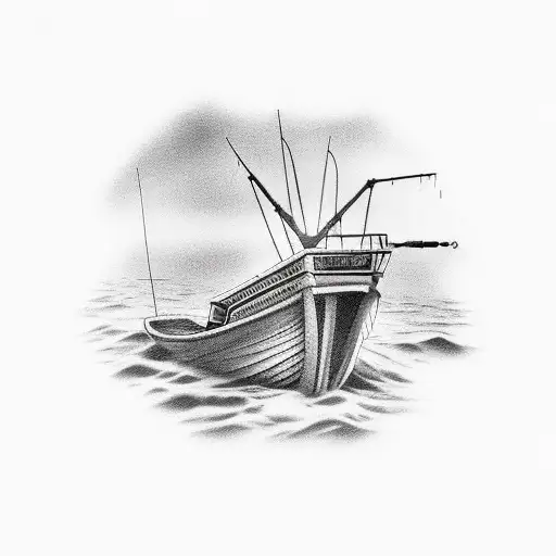 3 Men On Fishing Boat