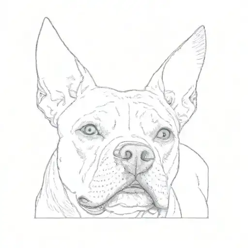 A Pit Bull Terrier